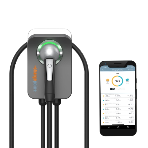 Chargeur de niveau 2 EV flexible pour la maison de ChargePoint NACS, station de charge à 6-50 prises NEMA