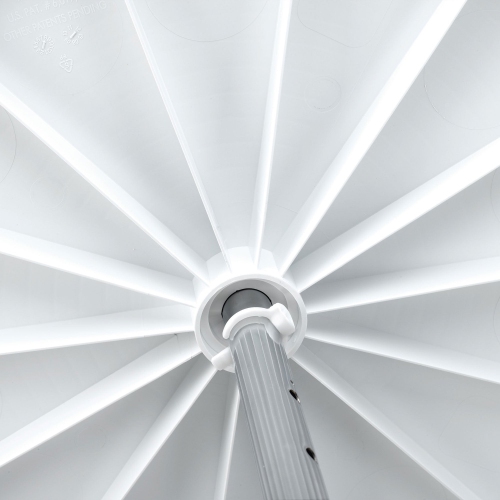 Rev-A-Shelf 24'' Lazy Susan Full-Circle Polymer Two-Shelf, White, 2062-24-11-1