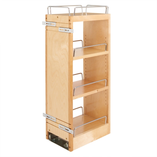 REV-A-SHELF  8" Pullout Kitchen Wall Cabinet Organizer Soft-Close, 448-Bbscwc-8C