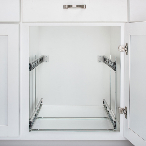 Rev-A-Shelf Kitchen Cabinet Pull Out Shelf Organizer, 18 x 22 In, 5WB2-1822CR-1