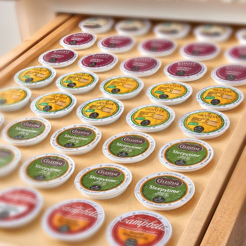 Rev-A-Shelf 4WTCD 15 Inch Tiered KCUP Drawer Organizer with Soft Close Slides