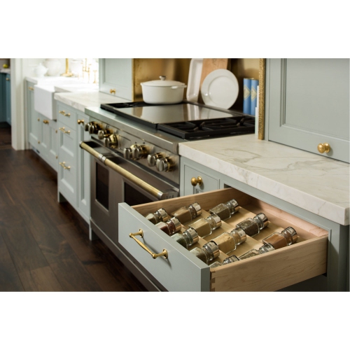 Rev-A-Shelf 22 Inch Kitchen Drawer Organizer Insert Spice Rack 3-Tier, 4SDI-24