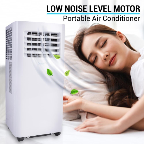 SereneLife 2 x SLPAC105W 300 SqFt 10000 BTU Portable Air Conditioner