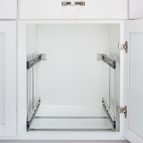 Rev-A-Shelf Kitchen Cabinet Pull Out Shelf Organizer, 12 x 22 In, 5WB2-1222CR-1