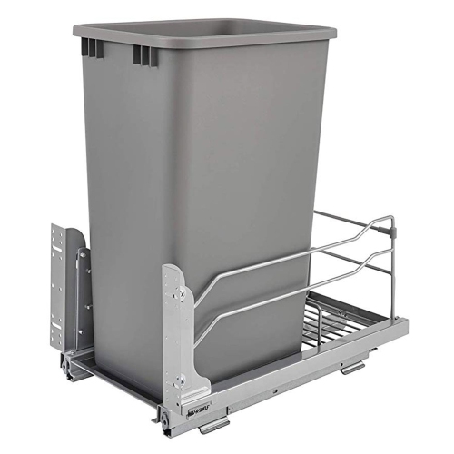 REV-A-SHELF  Pullout Kitchen Trash Can 50 Qt. With Soft-Close, 53Wc-1550Scdm-117 Love it