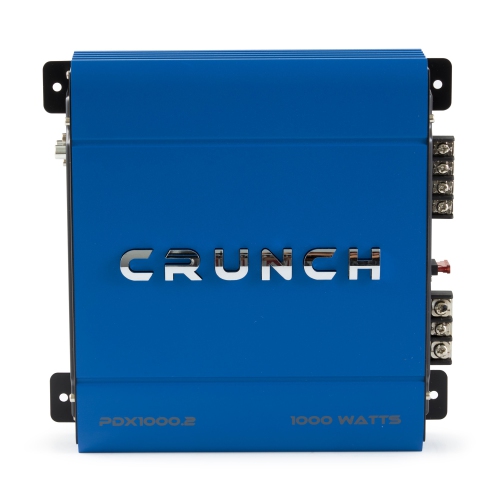 Crunch PowerDriveX 1000 Watt 2 Channel Exclusive Blue A/B Car Amplifier