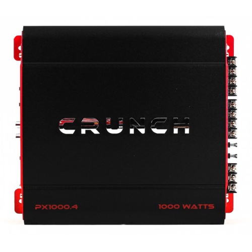Crunch 4 Channel 1000 Watt Amp A/B Class Car Stereo Amplifier PX-1000.4