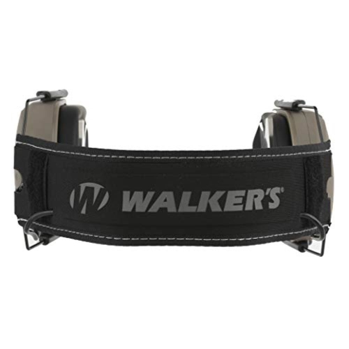 Protège-oreilles pliables électroniques Walkers Razor Slim Shooter, Tan Patriot