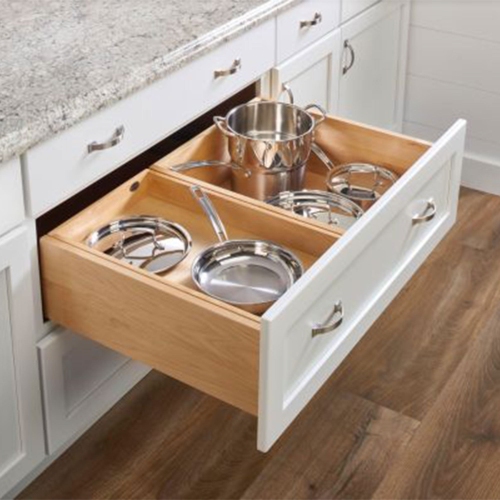 Rev-A-Shelf 4WTCDD-30HSC-1 27 Inch Tiered Deep Drawer Organizer with Soft Close