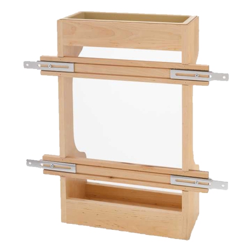 Rev-A-Shelf Door Mount Sink Base Cabinet Storage Organizer, Wood, 4SBSU-15