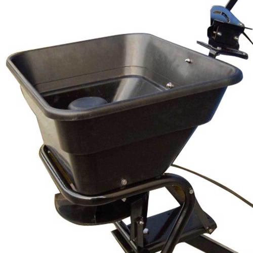 Field Tuff 12V ATV Hitch Mount Receiver 80 Pound Fertilizer Spreader