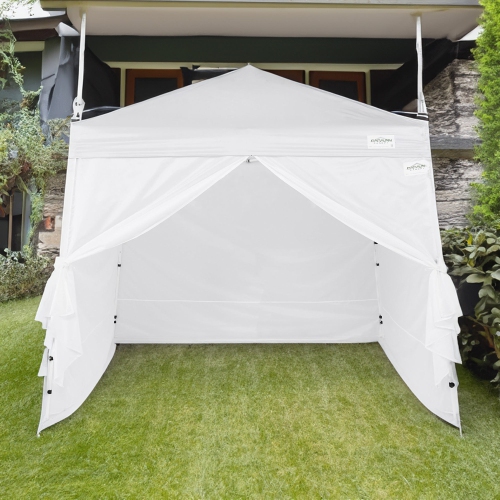 Caravan Canopy V-Series 12 x 12 Foot Tent Sidewalls Only, White