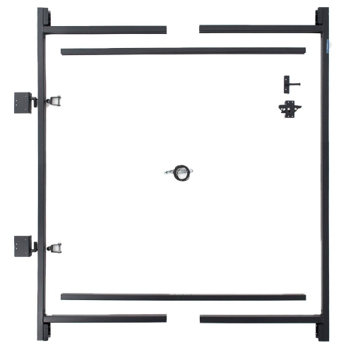 ADJUST-A-GATE  Steel Frame Gate Building Kit, 60"- 96" Wide Opening Up to 5' High Great Kit for Gates