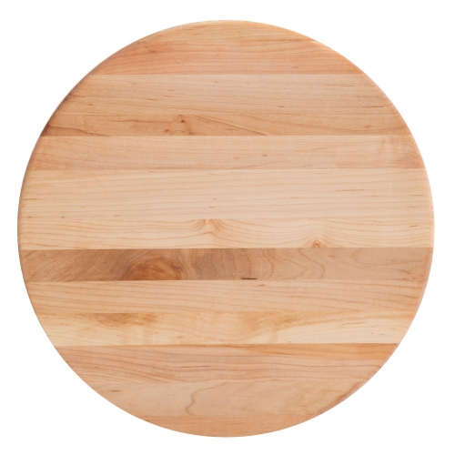 John Boos – planche à découper ronde à grain de bois d’érable pour la cuisine, 12 x 1,5 po