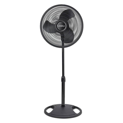 Lasko – ventilateur sur pied oscillant et inclinable à 3 vitesses, 16 po, noir