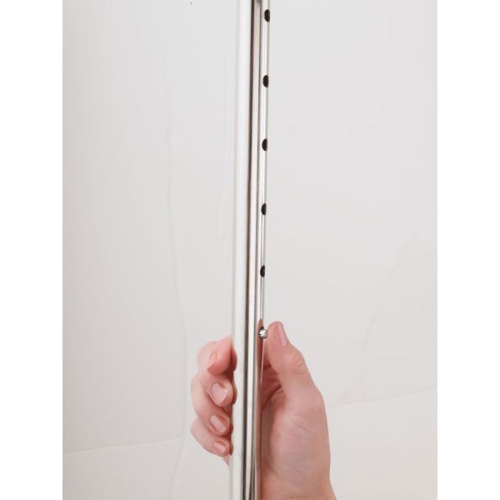 Rev-A-Shelf 21.5" - 26" Adjustable Pulldown Closet Rod, Chrome, CPDR-1826