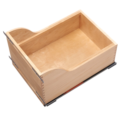 Rev-A-Shelf Double Pullout Trash Can 35 qt. w/ Soft-close, 4WCSC-1835DMND-2