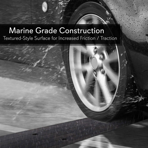 Rampe de stationnement pour voiture/camion – pont à flanc de trottoir en caoutchouc pour entrée de voiture