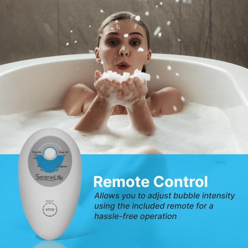 Bubble Bath Mat Body Spa Massage with Warm Air