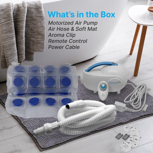 Bubble Bath Mat Body Spa Massage with Warm Air