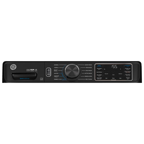 GE 5.8 Cu. Ft. Front Load Steam Washer - Carbon Graphite