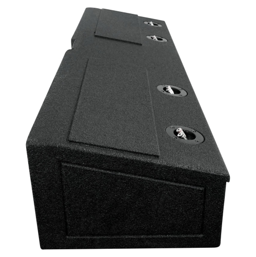 QPower QBFORDFF09408 8 Inch Quad Port Subwoofer Box for Ford F150 and F250/350
