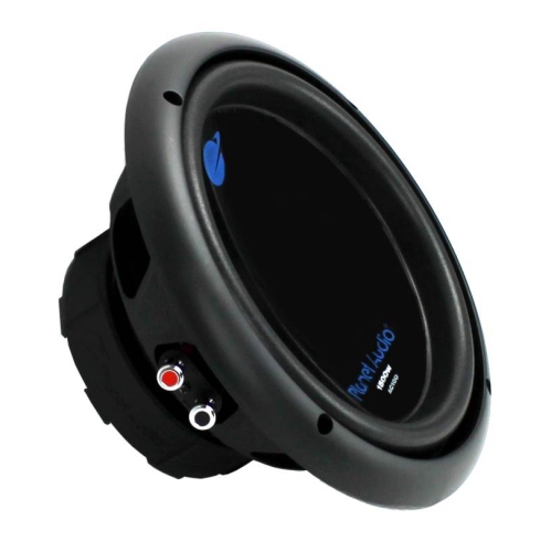 Haut-parleur d'extrêmes graves à bobine acoustique double 4 Ohm 10 po 1500 W de Planet Audio pour l'auto