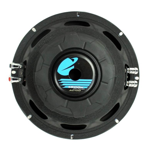 Haut-parleur d'extrêmes graves à bobine acoustique double 4 Ohm 10 po 1500 W de Planet Audio pour l'auto