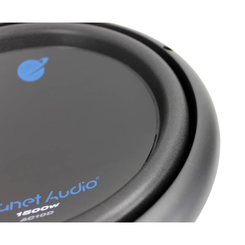 Haut-parleur d'extrêmes graves à bobine acoustique double 4 Ohm 10 po 1500 W de Planet Audio pour l'auto