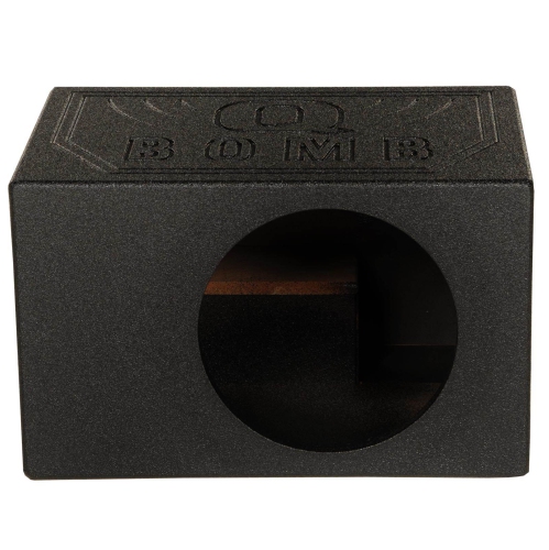 Enceinte caisson de haut-parleur d'extrêmes graves d'auto évent simple 10 po QBOMB10VL de Q-Power