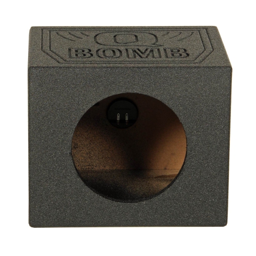 Q-POWER QBOMB 10" Sealed Car Subwoofer Sub Box Enclosure