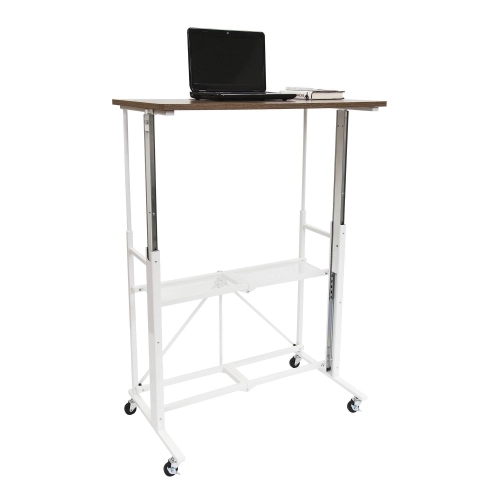 ORIGAMI  Sit Or Stand Height Adjustable Standing Work Home Office Desk, Slim Such a great add to my home office