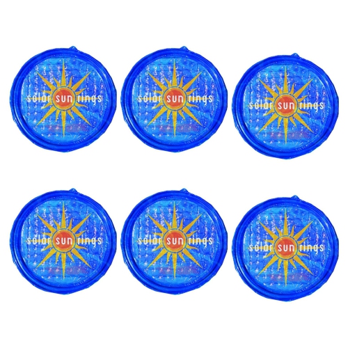 Pare-soleil solaire circulaire solaire résistant aux rayons UV pour piscine et spa