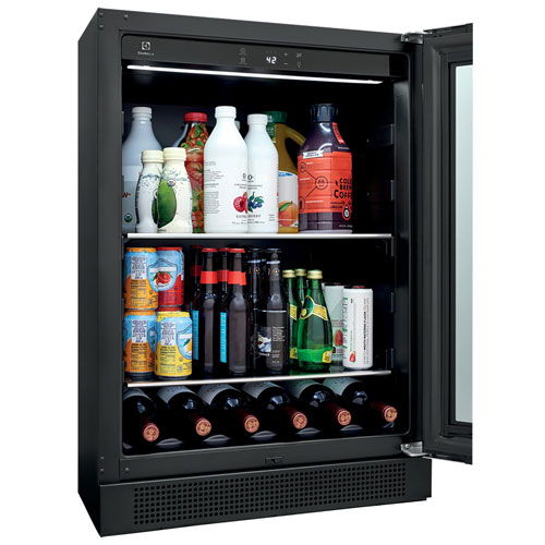 Electrolux Under Counter 5.1 cu ft Beverage Fridge - Stainless Steel