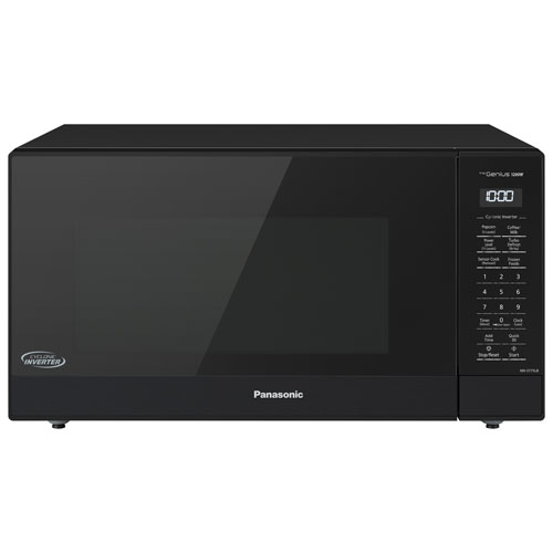 Panasonic Genius 1.6 Cu. Ft. Microwave - Black