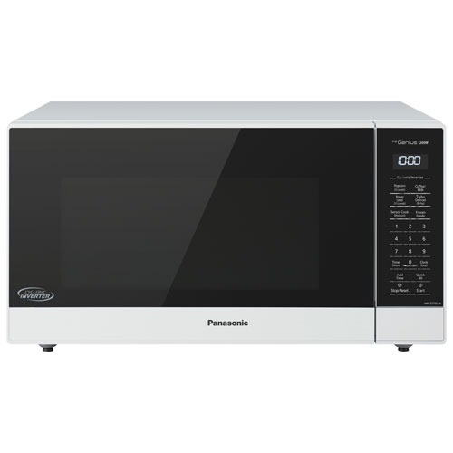 Panasonic Genius 1.6 Cu. Ft. Microwave - White