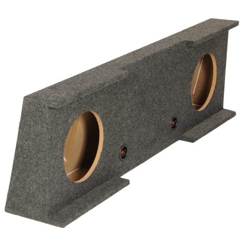 QPower Crew Cab 2007-2013 Underseat Dual 12" Subwoofer Box