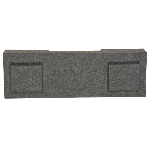 QPower Crew Cab 2007-2013 Underseat Dual 12" Subwoofer Box