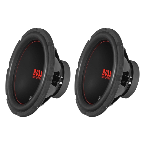 Haut-parleur d'extrêmes graves audio pour l'auto 1000&nbsp;W double bobine acoustique 10 po Chaos Exxtrême 4&nbsp;Ohm de Boss