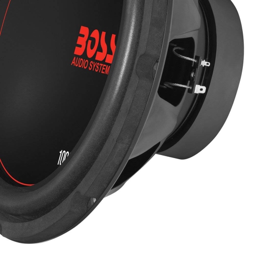 Haut-parleur d'extrêmes graves audio pour l'auto 1000 W double bobine acoustique 10 po Chaos Exxtrême 4 Ohm de Boss