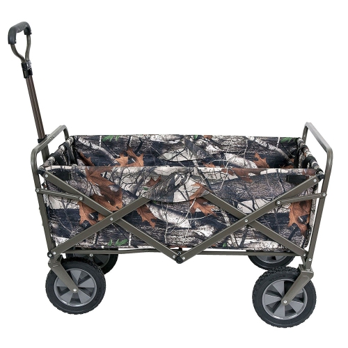 Mac Sports Folding Outdoor Garden Utility Wagon Cart, Camouflage