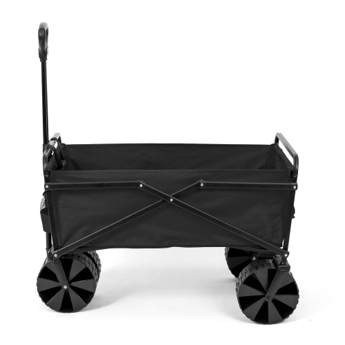 Seina Collapsible Steel Frame Folding Utility Beach Wagon Outdoor Cart