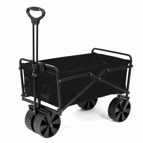 Seina Collapsible Steel Frame Folding Utility Beach Wagon Outdoor Cart