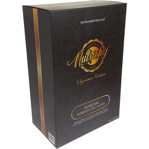 Carafe à whisky avec verres Bar de Nutrichef Home