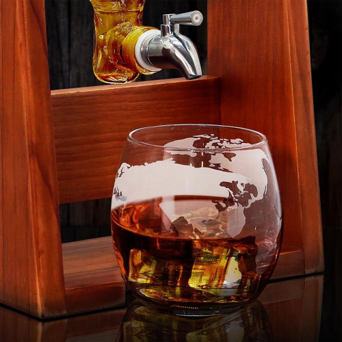 Carafe à whisky avec verres Bar de Nutrichef Home
