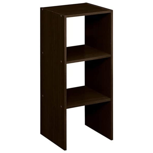 CLOSETMAID  Decorative Home Stackable 2-Cube Organizer Storage 31-Inch, Espresso Great shelf