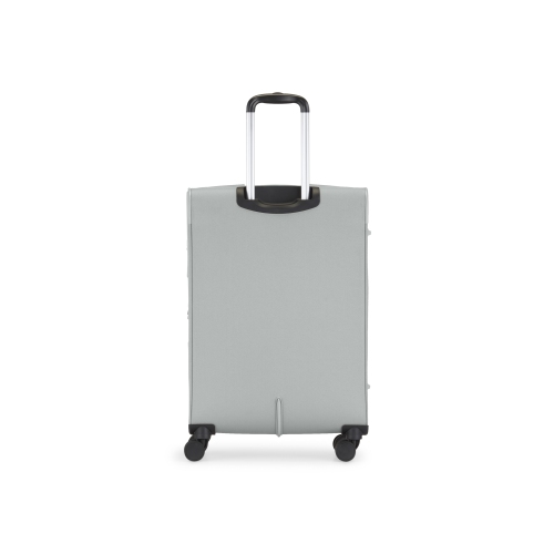 Valise de cabine souple moyenne à roulettes pivotantes doubles Siena de Bugatti - Vert