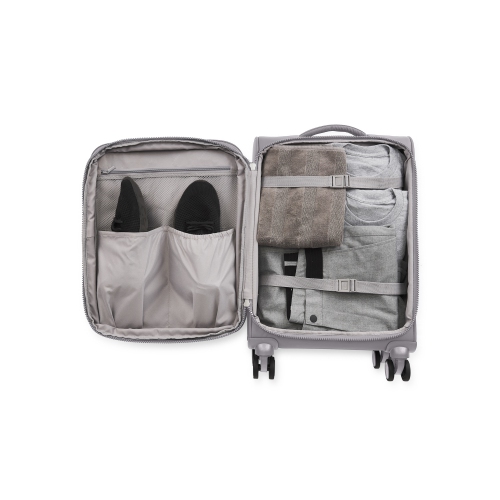 Bagage de cabine souple Amsterdam de Bugatti fait de matériau résistant à l'eau