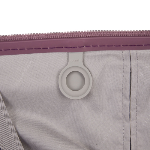 Bugatti - Bridgetown Hardside Carry-On Luggage with TSA Lock - Purple