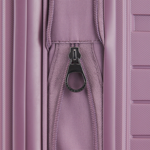 Bugatti - Bridgetown Hardside Carry-On Luggage with TSA Lock - Purple